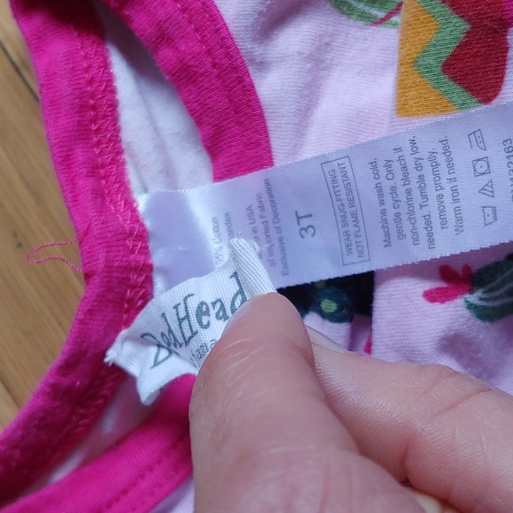 2-piece 'Christmas' cactus pajamas, 3T, Bed Head - Picture 5 of 5